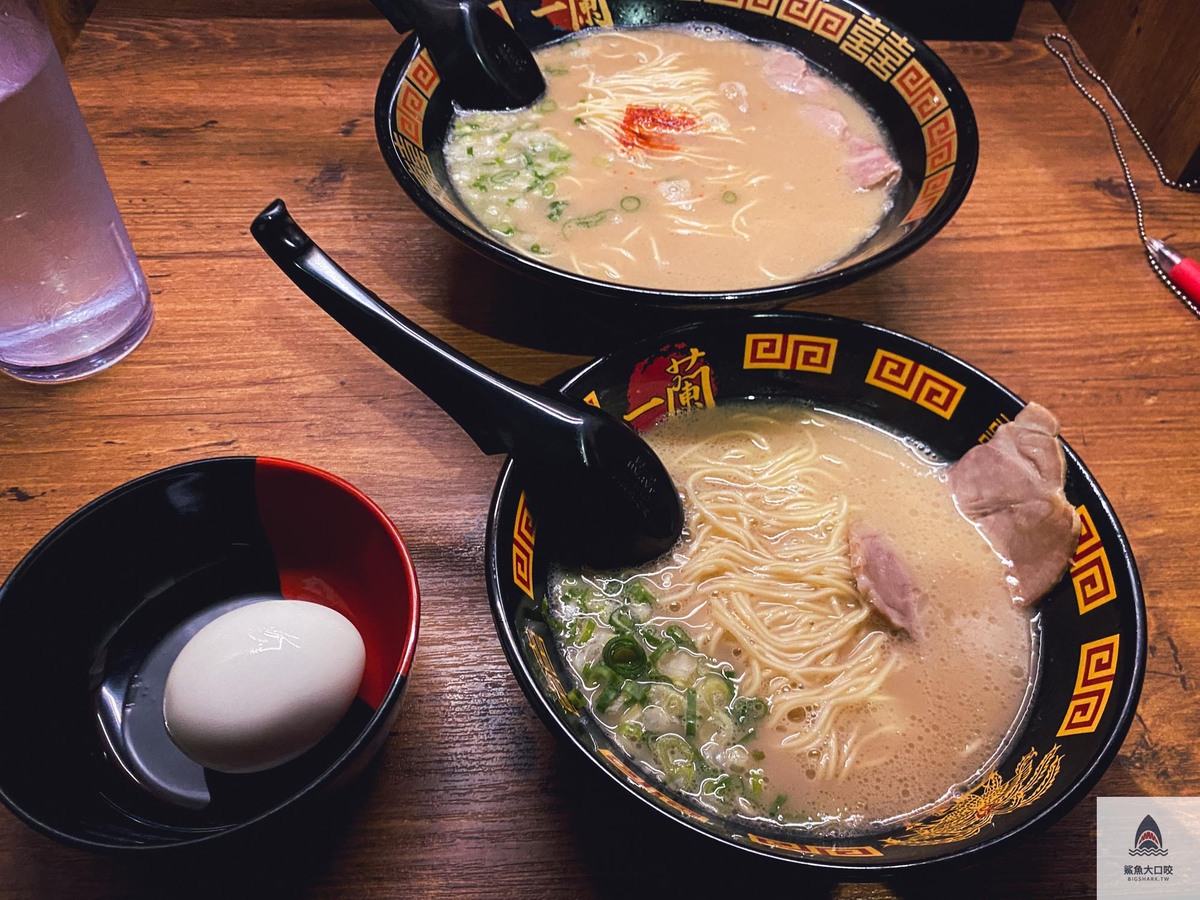 台中美食推薦,台中拉麵,一蘭拉麵,一蘭拉麵菜單 @鯊魚大口咬