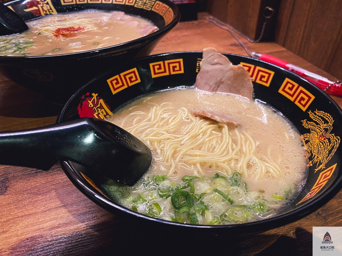 台中美食推薦,台中拉麵,一蘭拉麵,一蘭拉麵菜單 @鯊魚大口咬