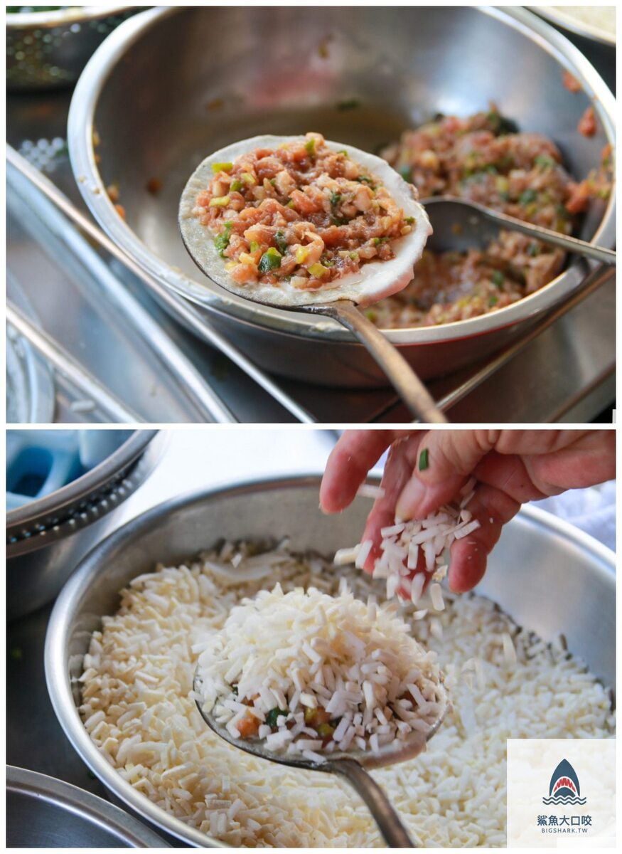 蚵嗲,美食,台中,清水,新興街,清水第一市場,炸肉粿 @鯊魚大口咬