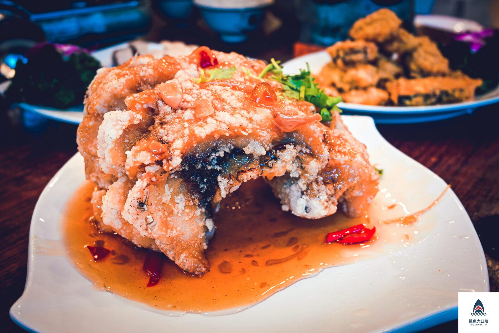 活魚餐廳 @鯊魚大口咬