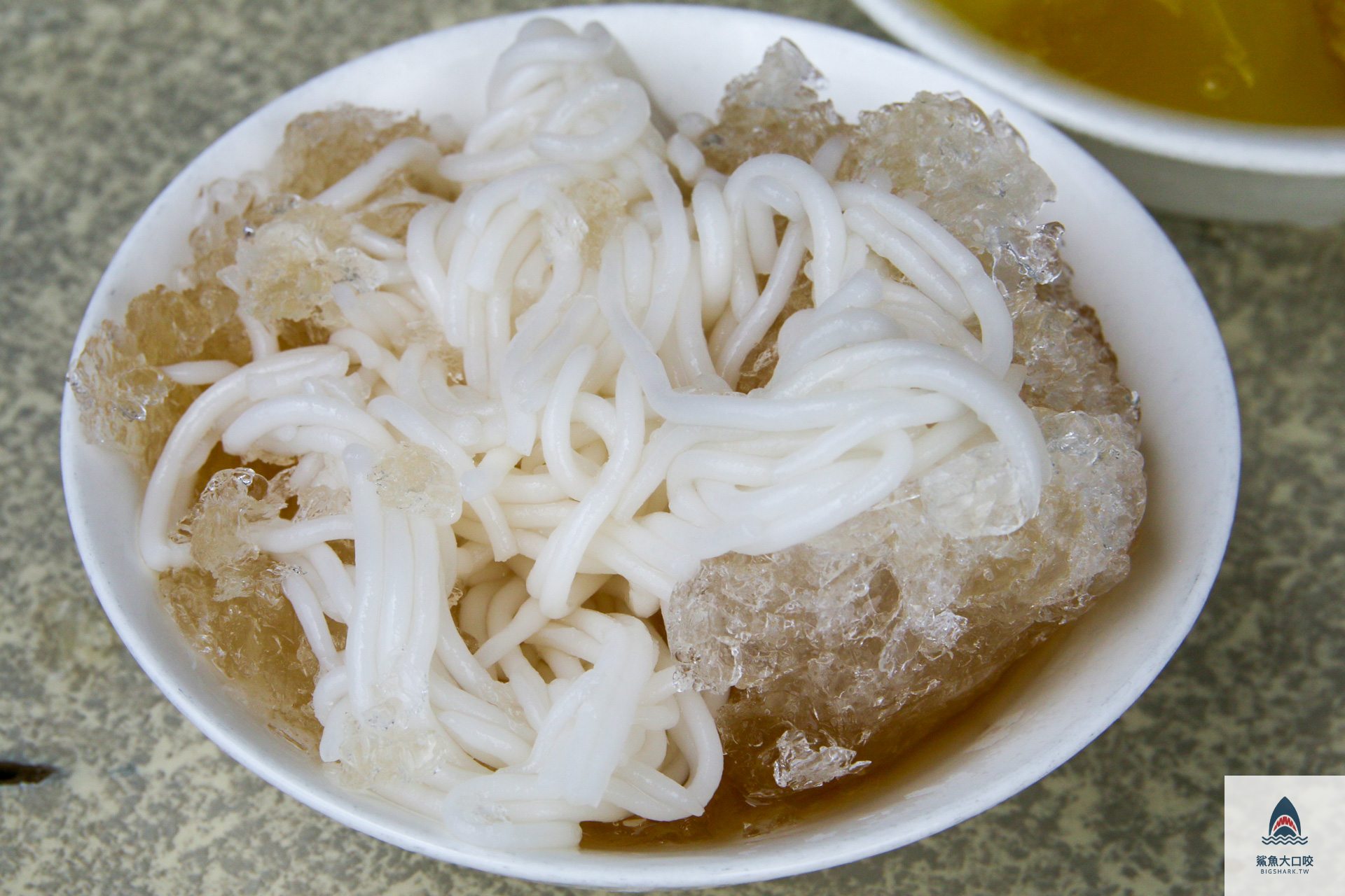 鹿港發記粉粿冰,鹿港粉粿冰,發記粉粿冰,鹿港米苔目冰,鹿港冰店 @鯊魚大口咬