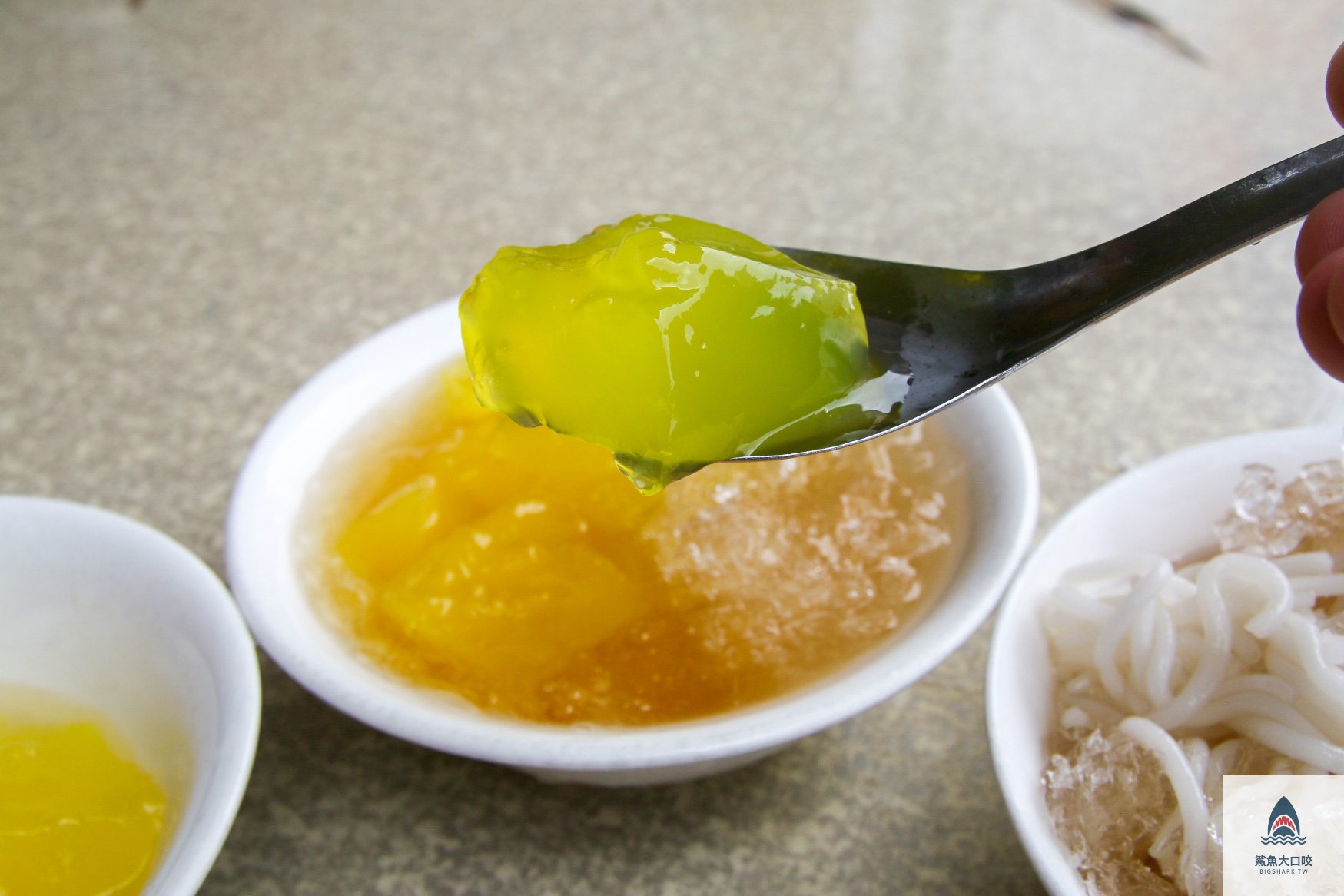 鹿港發記粉粿冰,鹿港粉粿冰,發記粉粿冰,鹿港米苔目冰,鹿港冰店 @鯊魚大口咬