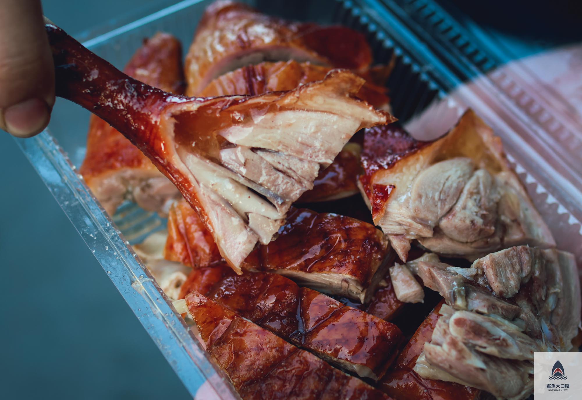 斗六烤鴨,斗六港記,斗六港記燒鴨,雲林燒臘便當,斗六燒臘便當 @鯊魚大口咬