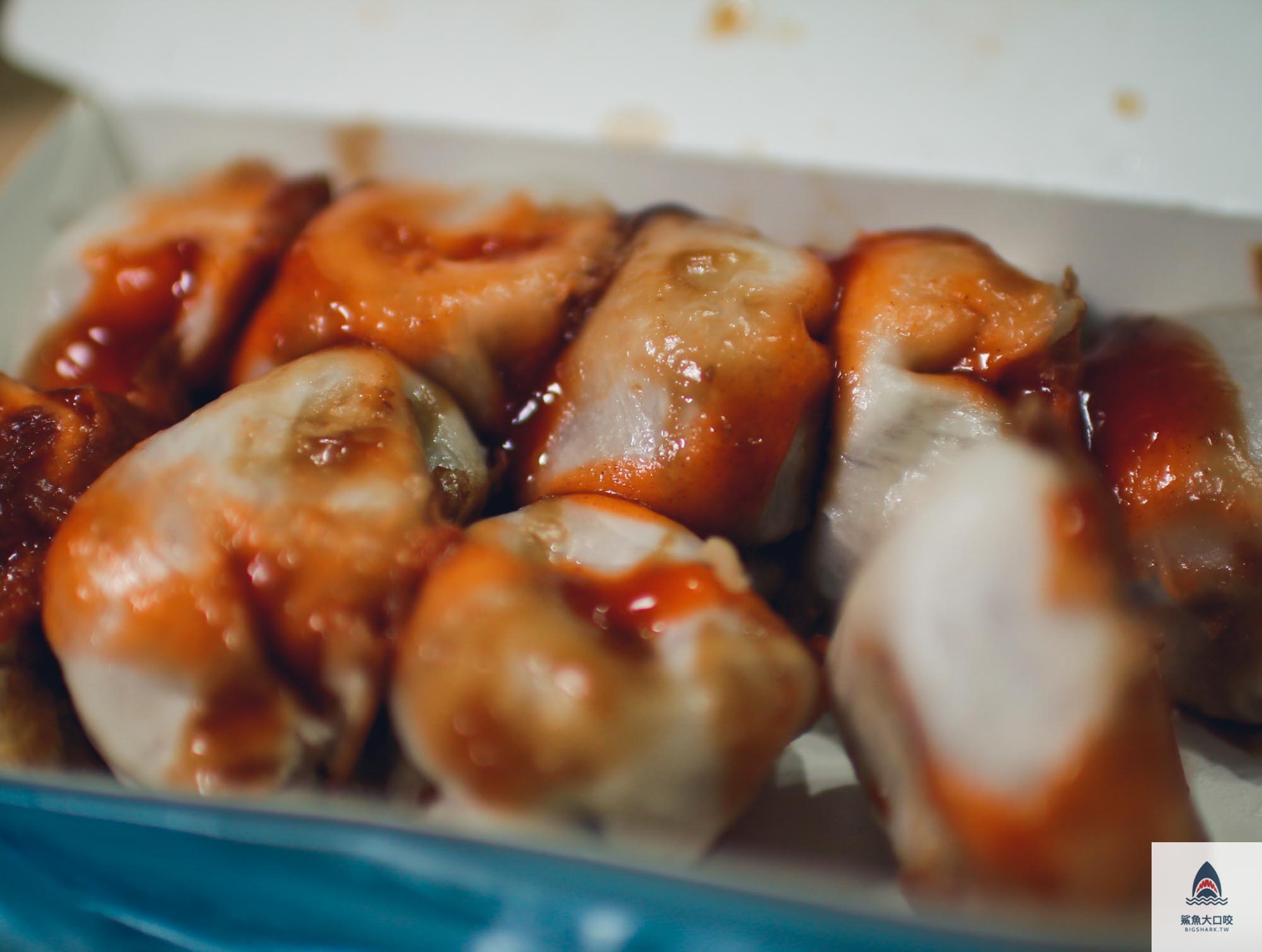台中福州包,一中街美食,一中街小吃,一中福州包 @鯊魚大口咬
