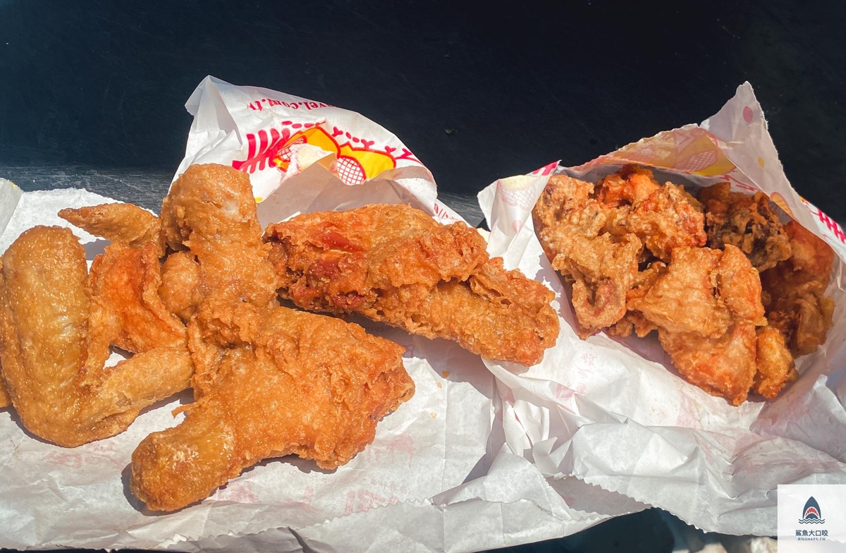 苑裡市場秒殺炸雞,苗栗秒殺炸雞,苗栗苑裡市場美食,耕牛園,苗栗美食,秒殺炸雞 @鯊魚大口咬