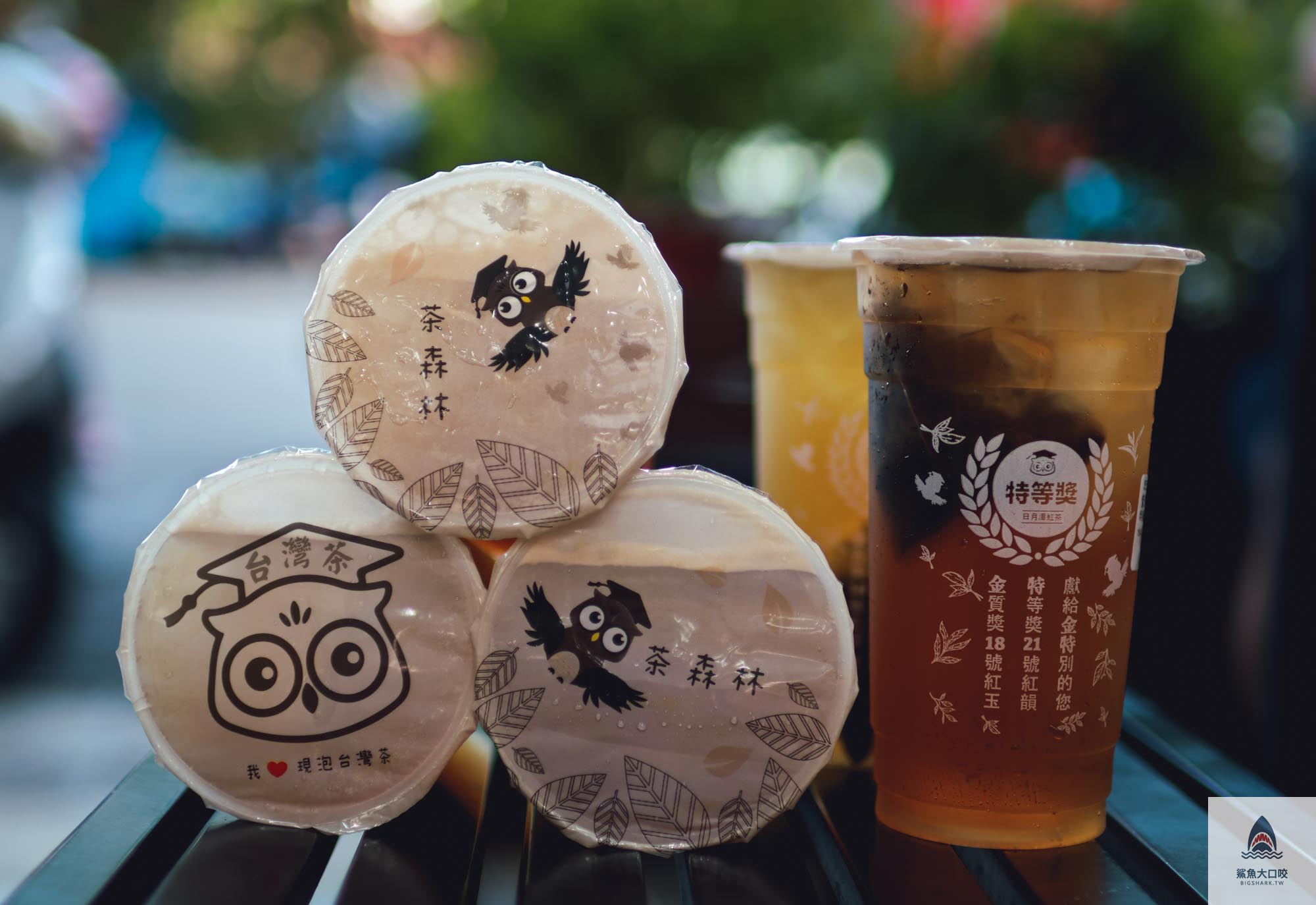 貓頭鷹茶森林推薦,貓頭鷹茶森林菜單,台中飲料推薦,貓頭鷹茶森林 @鯊魚大口咬