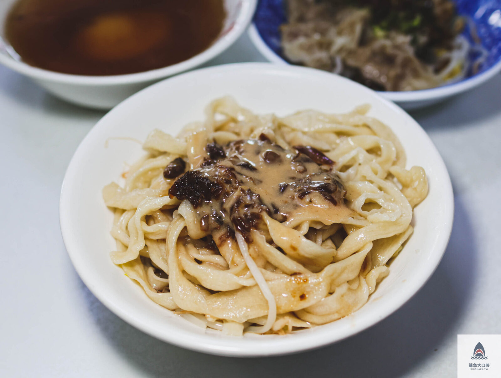 清水麵店,清水國小,台中美食,台中麵店,清水小吃,老士官,老士官擀麵店菜單,老士官擀麵店,清水美食,老士官擀麵 @鯊魚大口咬