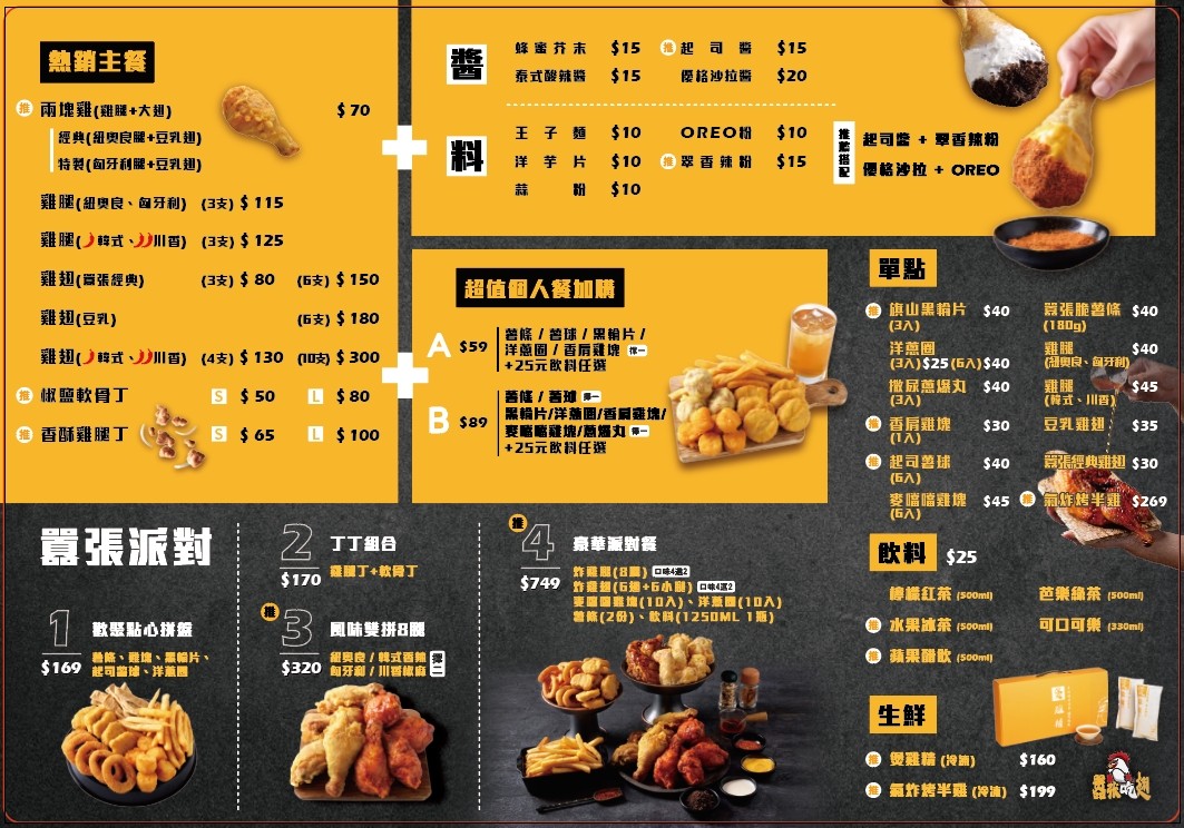 致理科大美食,新海路美食推薦,板橋新海路,囂張吃翅三層醬料炸雞,囂張吃翅三層醬料炸雞板橋,囂張吃翅菜單,板橋美食,致理科大宵夜 @鯊魚大口咬 致理科大美食,新海路美食推薦,板橋新海路,囂張吃翅三層醬料炸雞,囂張吃翅三層醬料炸雞板橋,囂張吃翅菜單,板橋美食,致理科大宵夜 @鯊魚大口咬