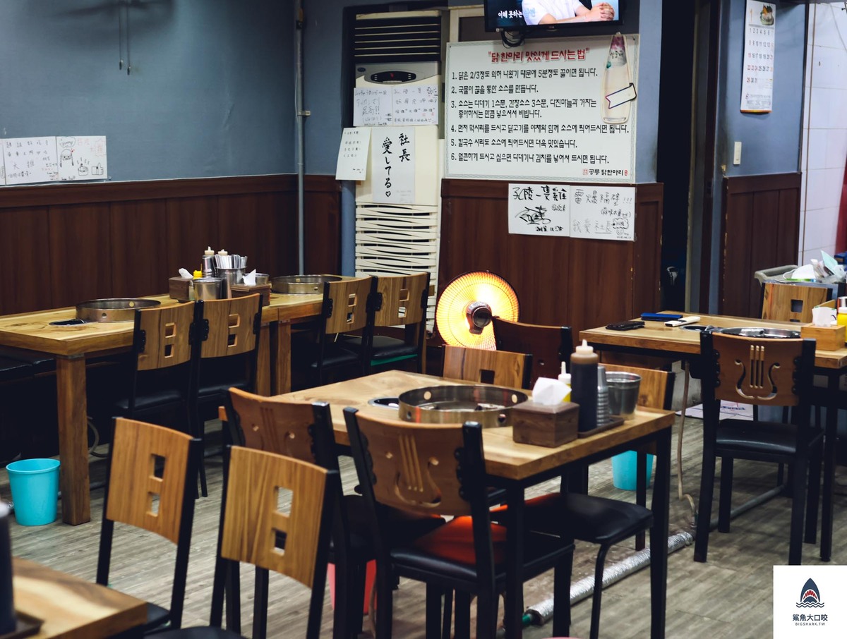 首爾必吃美食,韓國必吃美食,孔陵一隻雞,東大門美食,東大門孔陵一隻雞,孔陵一隻雞菜單,2023孔陵一隻雞菜單 @鯊魚大口咬