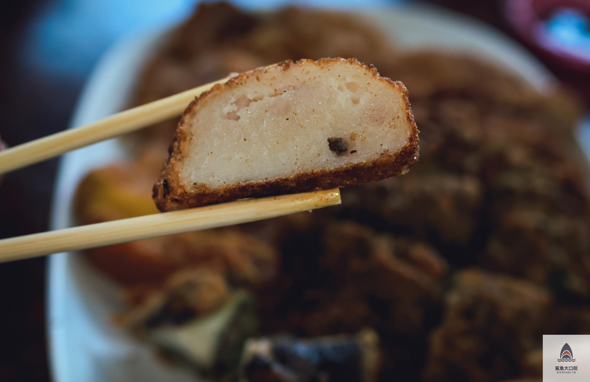 台中豬頭三,台中小吃,大坑美食,大坑炸物,大坑豬頭三,豬頭三菜單 @鯊魚大口咬