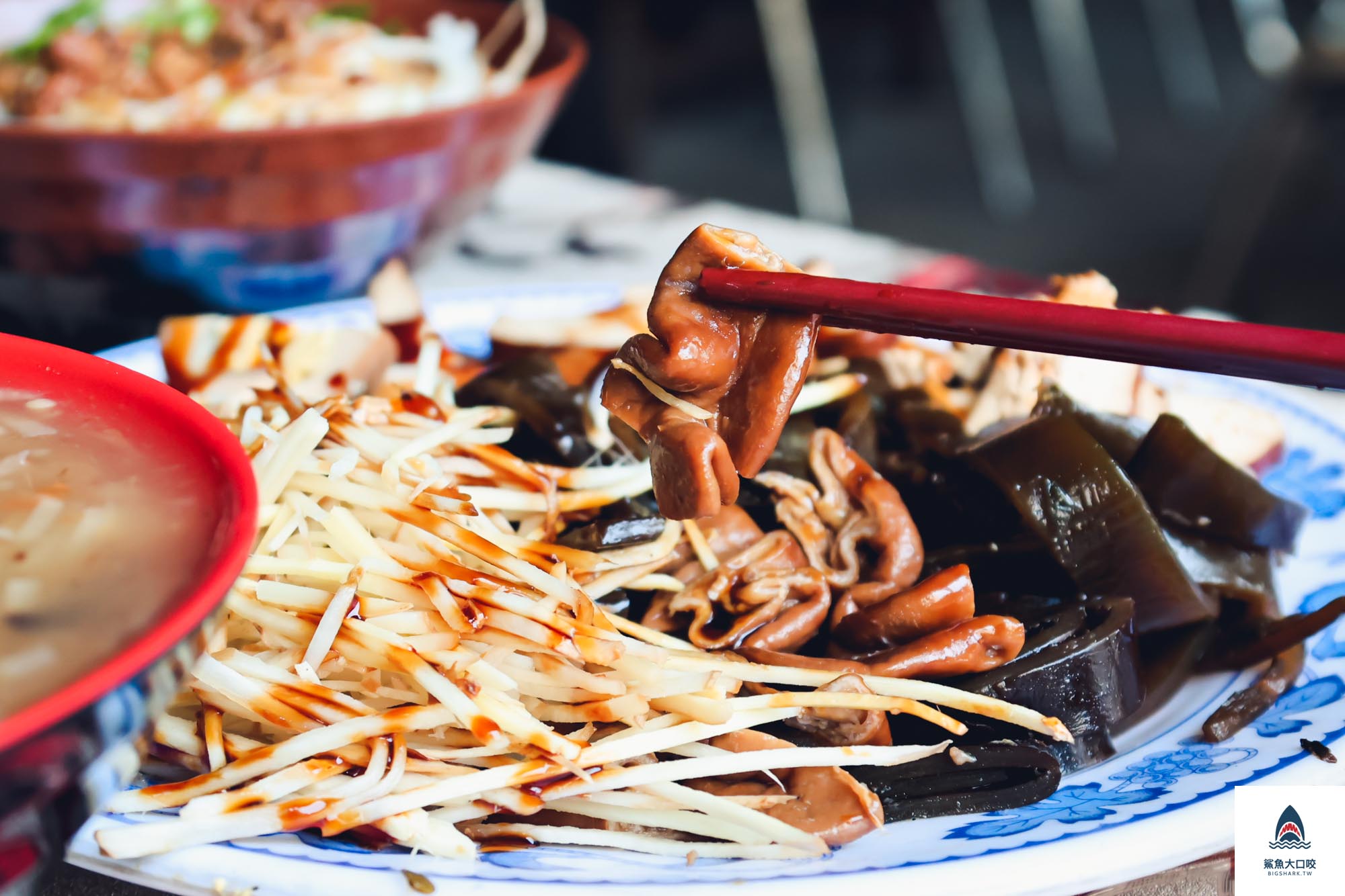 客庄美食,清水肉羹麵,阿嬤灶咖,客庄阿嬤灶咖,清水客庄阿嬤,清水客庄美食,清水美食 @鯊魚大口咬