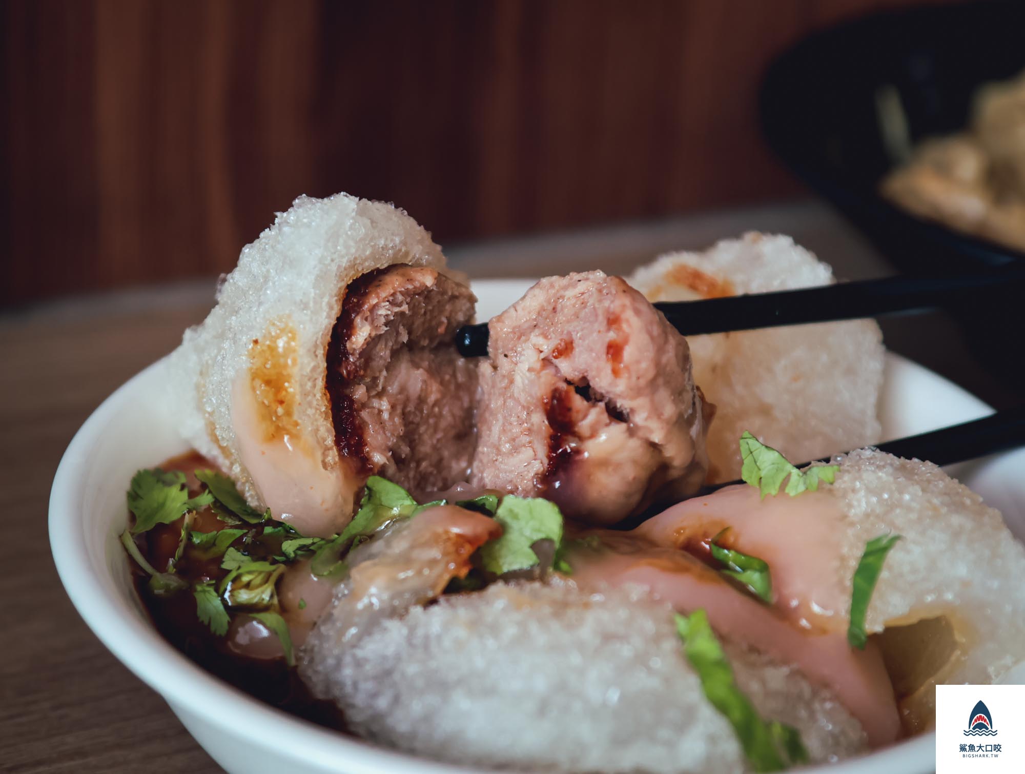 王哥脆皮肉圓,南屯脆皮肉圓,南屯肉圓,肉圓,脆皮肉圓,台中肉圓,台中脆皮肉圓,王哥肉丸 @鯊魚大口咬