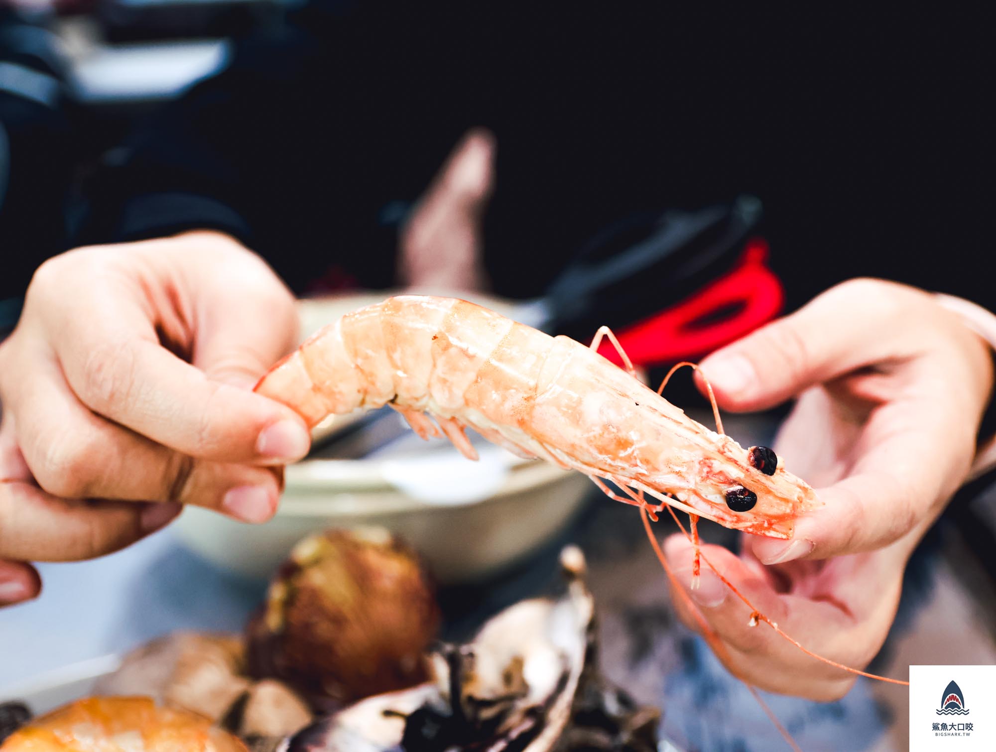首爾帝王蟹,韓國帝王蟹,鷺梁津帝王蟹,首爾美食推薦,韓國美食推薦,鷺梁津水產市場 @鯊魚大口咬
