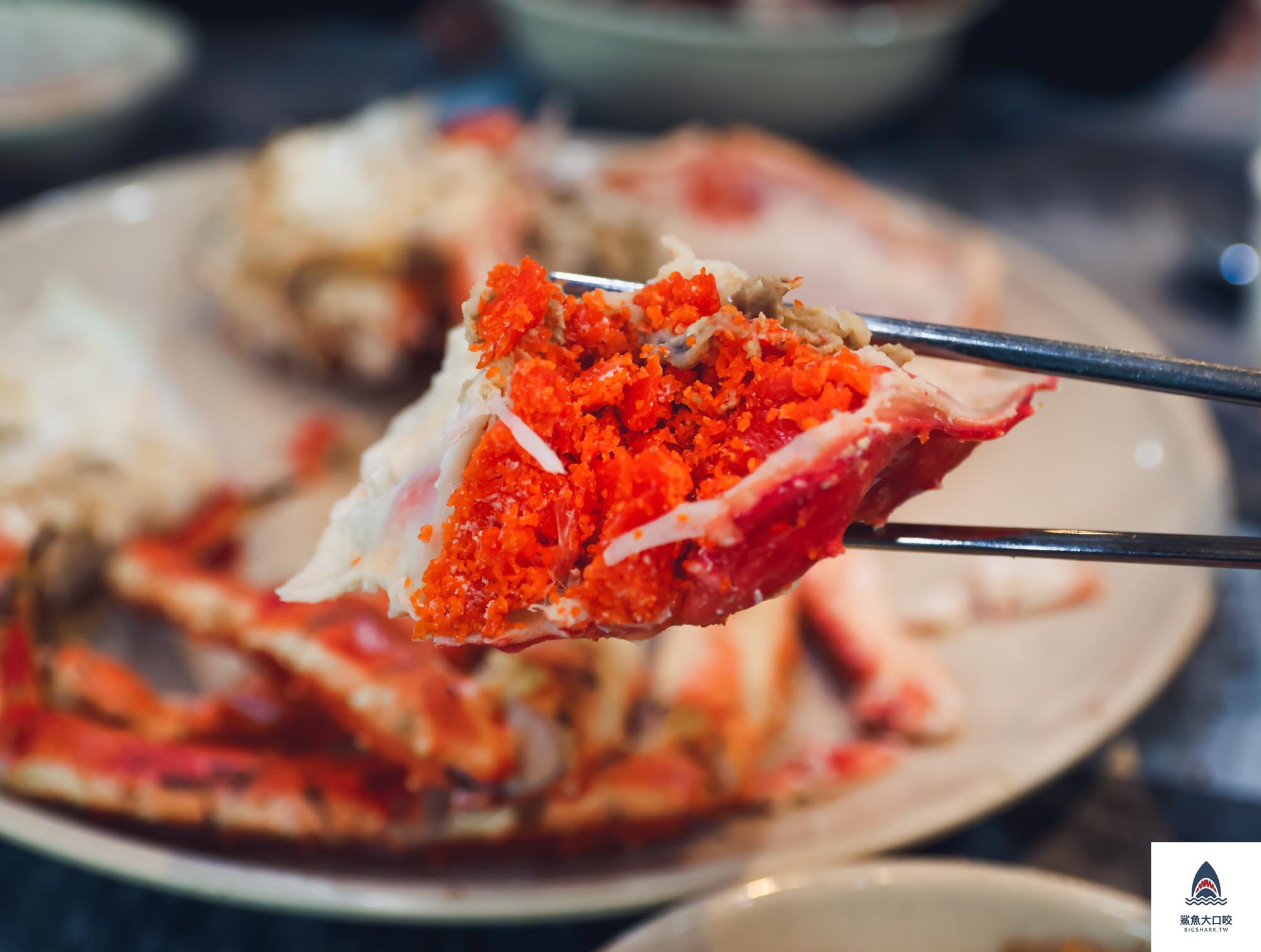首爾帝王蟹,韓國帝王蟹,鷺梁津帝王蟹,首爾美食推薦,韓國美食推薦,鷺梁津水產市場 @鯊魚大口咬