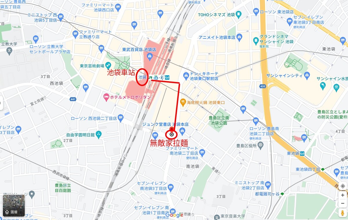 池袋無敵家拉麵 @鯊魚大口咬