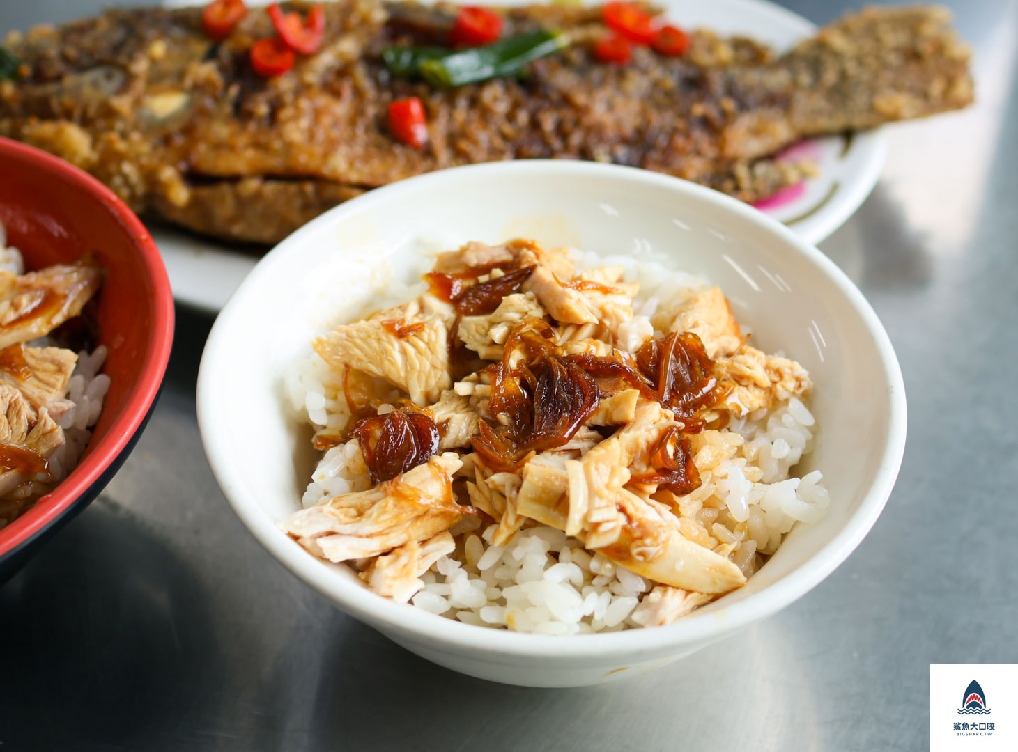 嘉義火雞肉飯推薦,蕭老師火雞肉飯,嘉義火雞肉飯 @鯊魚大口咬
