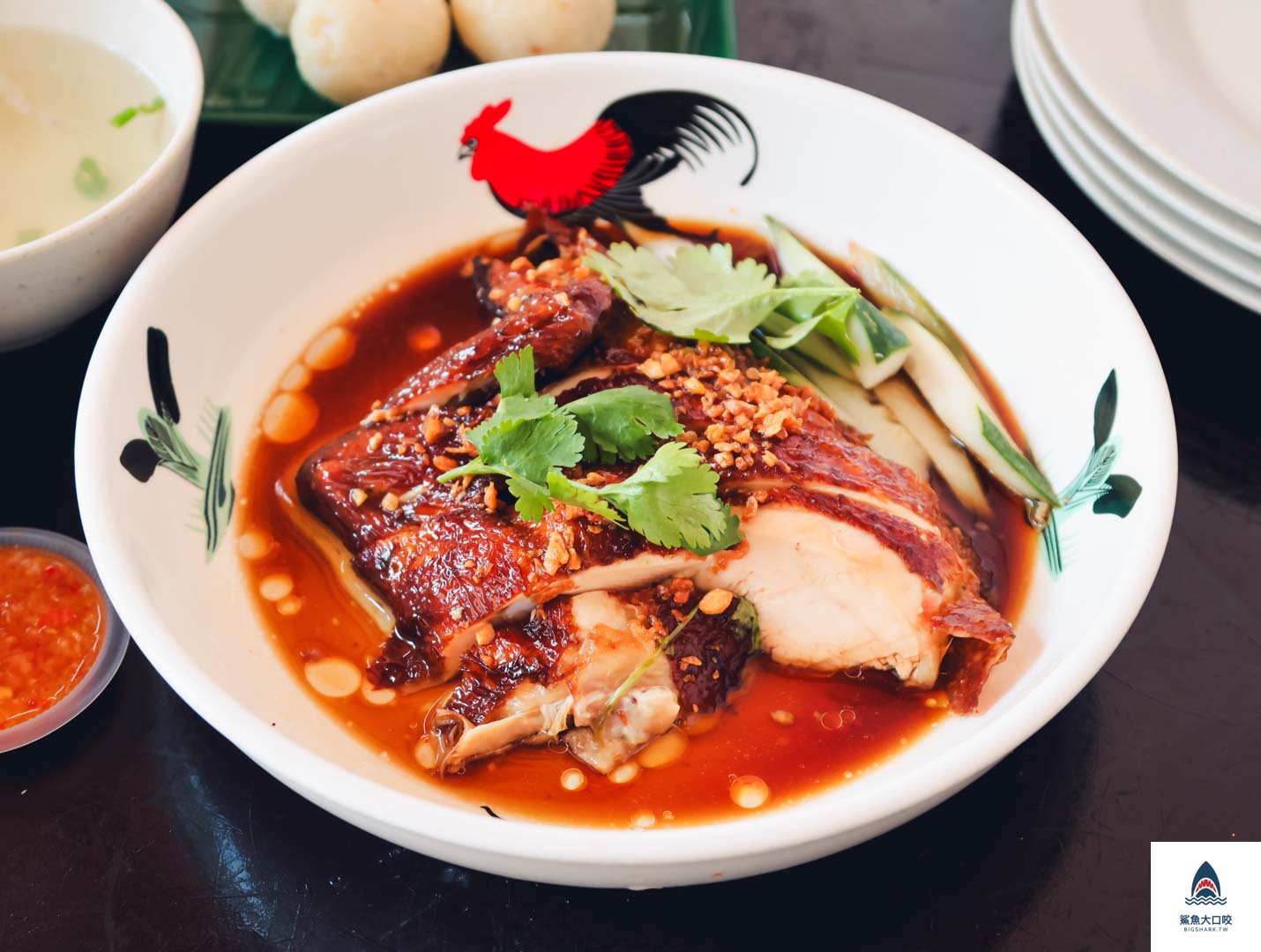 馬來西亞中華茶樓,中華茶樓,馬六甲必吃海南雞飯,馬六甲美食,馬六甲雞場美食,馬六甲必吃 @鯊魚大口咬