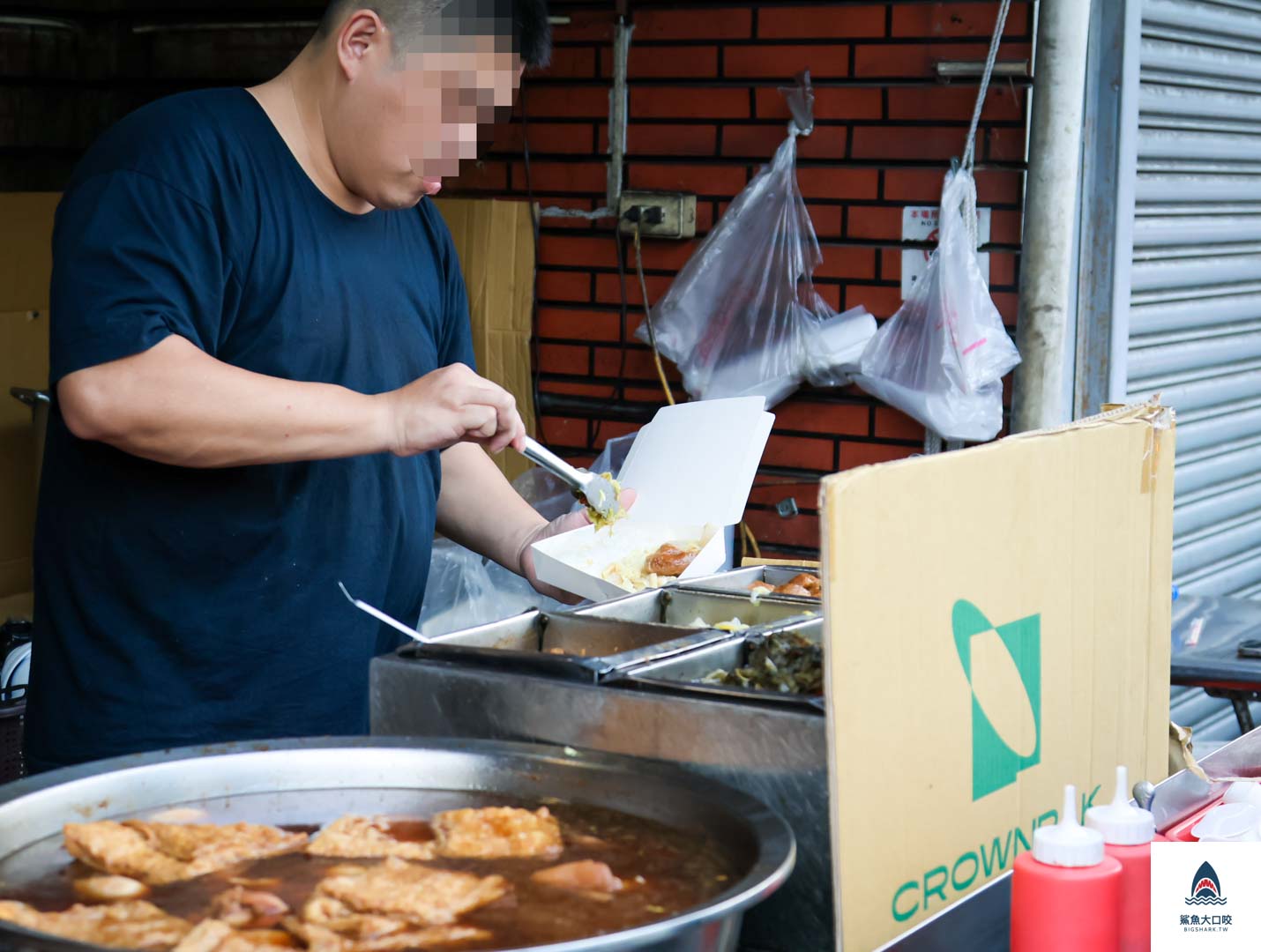 台中小吃,台中美食景點,台中爌肉飯,台中排隊店,台中沙鹿區,嘉控肉飯 @鯊魚大口咬