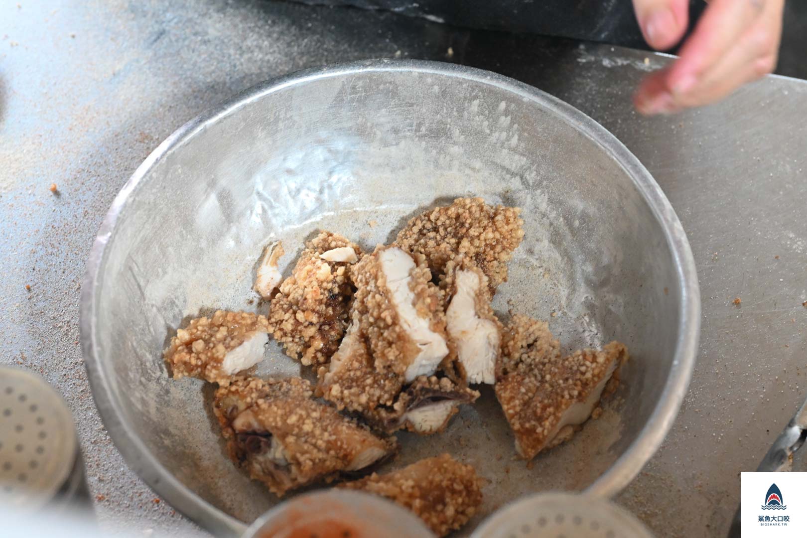 肯得利濕米血,虎尾美食,虎尾小吃,虎尾鹽酥雞,虎尾肯得利,虎尾雞排,雲林美食推薦,肯得利雞排 @鯊魚大口咬