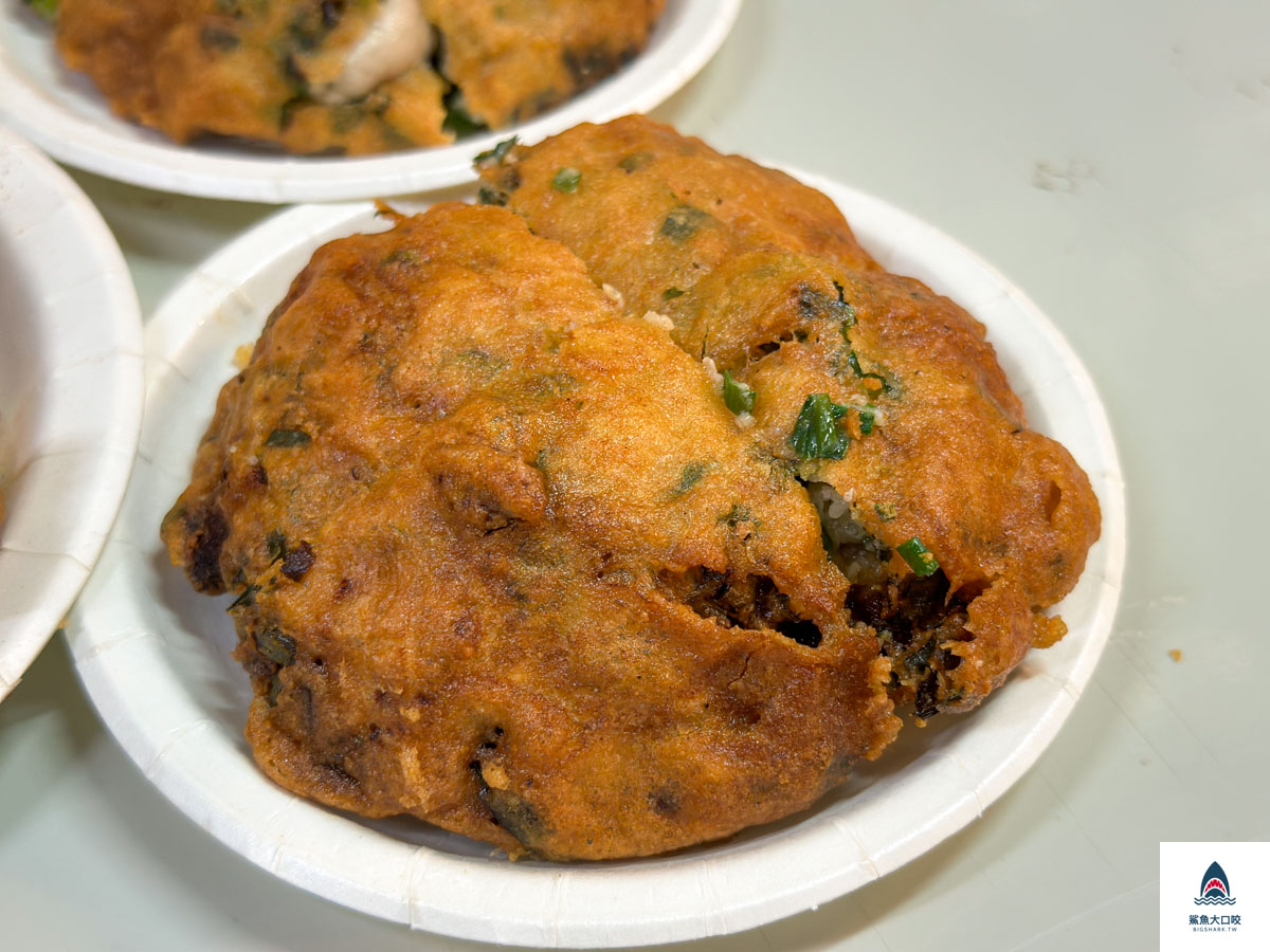 彰化美食,阿蛋蚵嗲,花壇美食,彰化花壇必吃,花壇市場美食,花壇阿蛋柯嗲菜單 @鯊魚大口咬