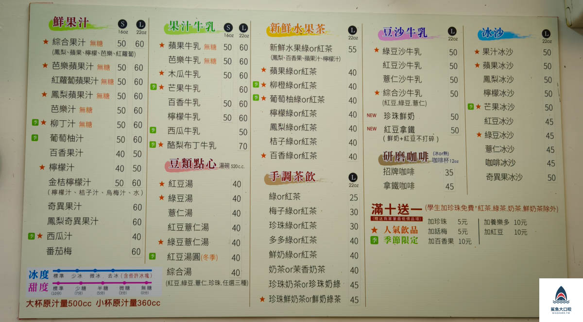 阿鎮現榨果汁,阿鎮現榨果汁菜單 @鯊魚大口咬 阿鎮現榨果汁,阿鎮現榨果汁菜單 @鯊魚大口咬