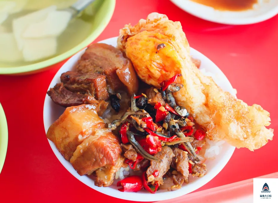 花壇爌肉飯,彰化爌肉飯,花壇美食 @鯊魚大口咬
