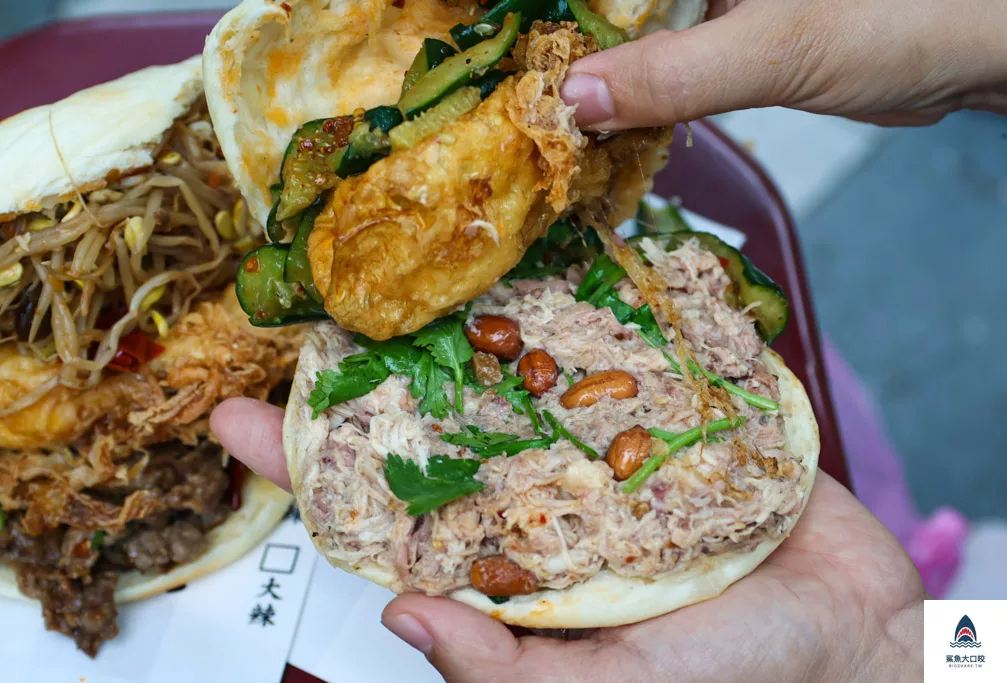 大雅美食,台中肉夾饃,吳記陝西肉夾饃,大雅吳記陝西肉夾饃,吳記陝西肉夾饃菜單,台中美食 @鯊魚大口咬