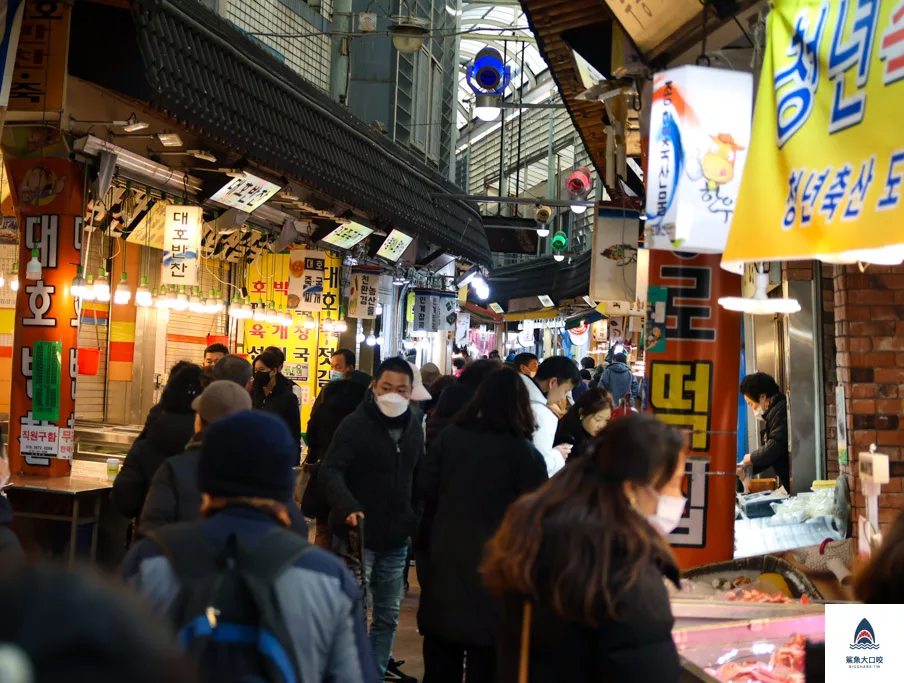 水原八達門,首爾近郊景點,水原八達門市場,水原池洞市場,水原美食,水原南門市場,水原景點 @鯊魚大口咬