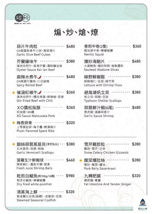 碳所音樂餐廳,碳所音樂餐廳菜單 @鯊魚大口咬