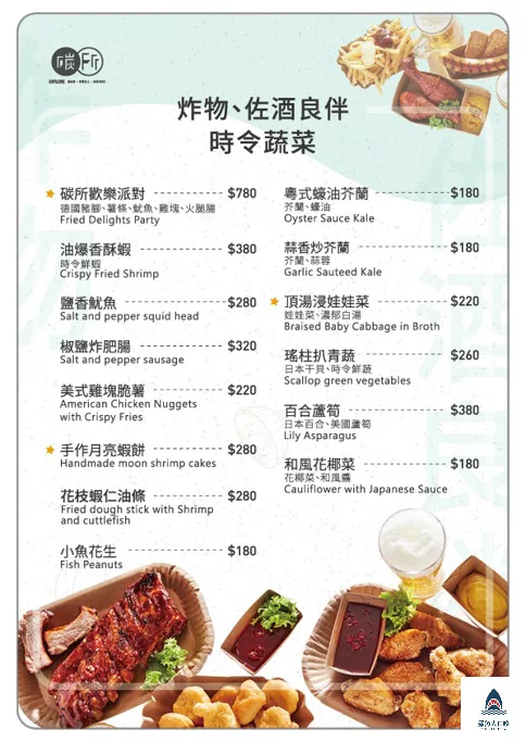 碳所音樂餐廳,碳所音樂餐廳菜單 @鯊魚大口咬