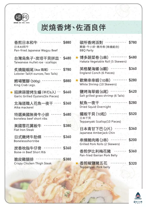 碳所音樂餐廳,碳所音樂餐廳菜單 @鯊魚大口咬