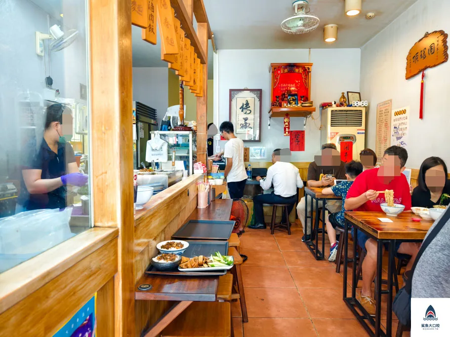 圓環頂麵食館,圓環頂麵食館菜單,圓環頂麵食館推薦,鹿港美食推薦,鹿港小吃推薦 @鯊魚大口咬