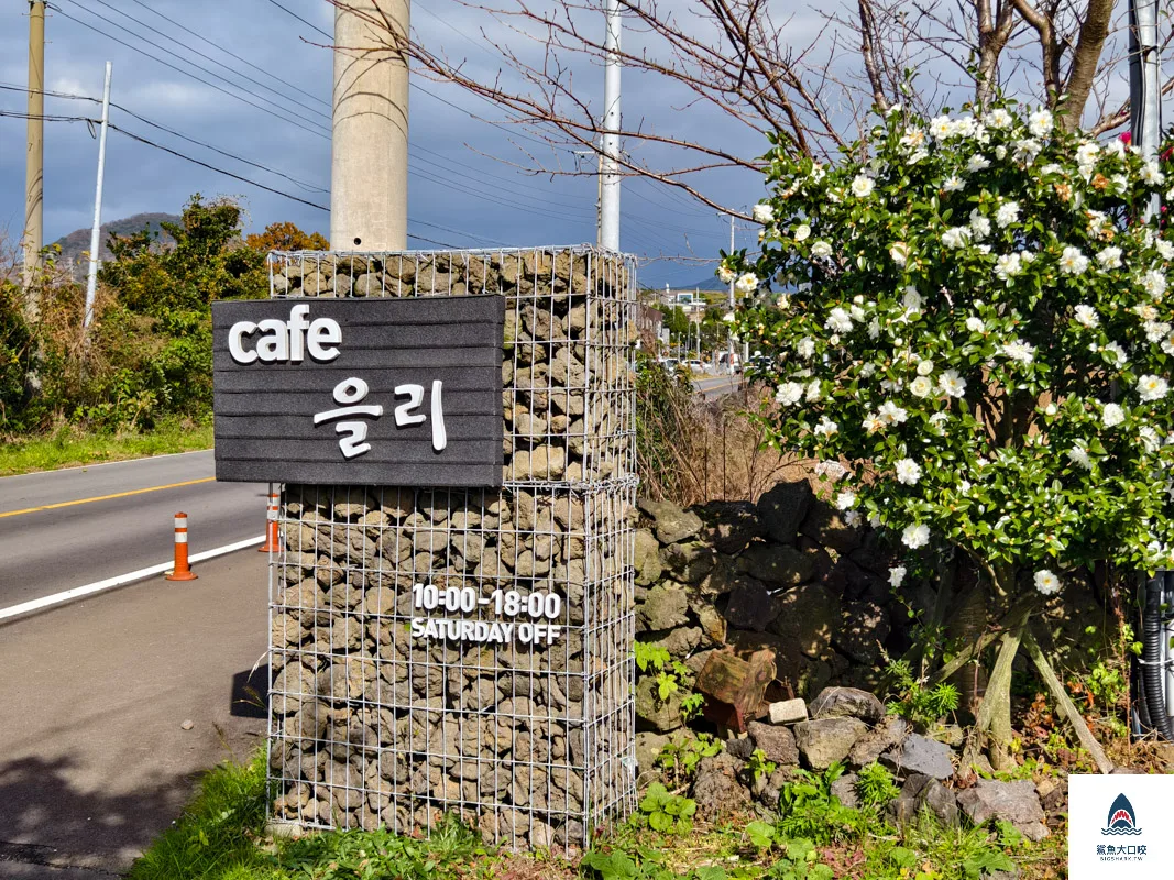 Cafe Eulli,濟州島咖啡廳,濟州咖啡廳,濟州網美咖啡廳,山茶花之丘咖啡廳 @鯊魚大口咬