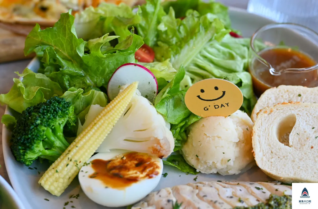 台中南區咖啡廳,台中南區美食,G'DAY台中南區,台中南區早午餐,國資圖美食 @鯊魚大口咬