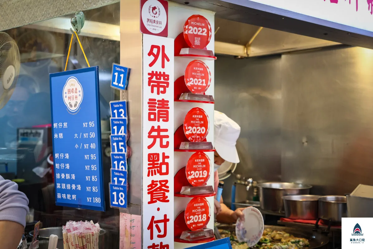 圓環邊蚵仔煎菜單,圓環邊蚵仔煎 @鯊魚大口咬