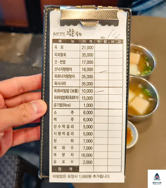 富村生拌牛肉,廣藏市場美食,首爾米其林必比登推薦,首爾美食 @鯊魚大口咬 富村生拌牛肉,廣藏市場美食,首爾米其林必比登推薦,首爾美食 @鯊魚大口咬