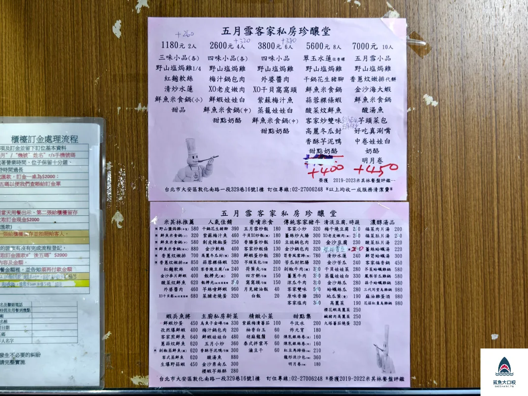 五月雪客家私房珍釀,五月雪客家私房珍釀菜單 @鯊魚大口咬