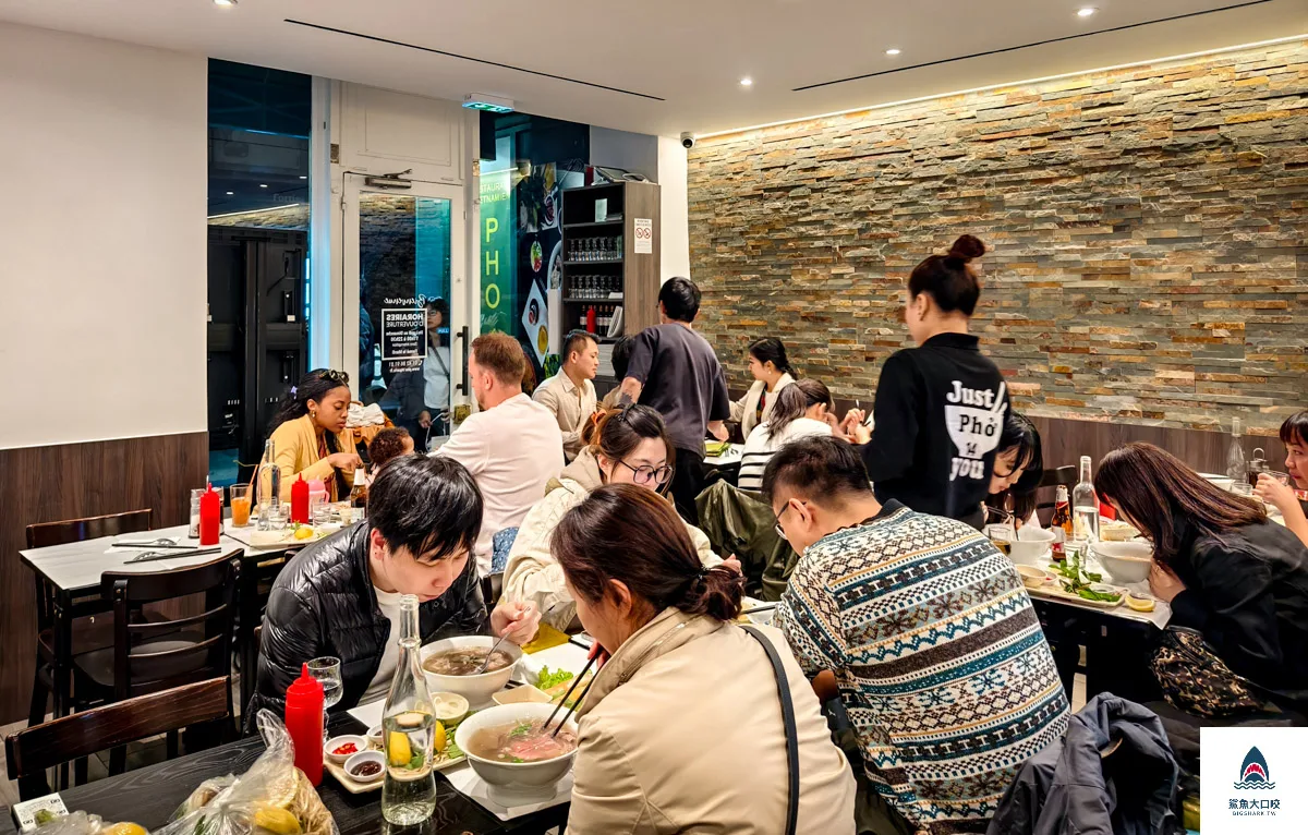 巴黎美食,PHO 14 Opera @鯊魚大口咬