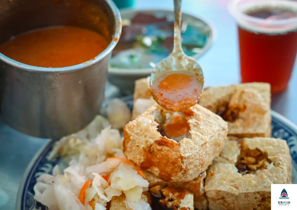 台中花蓮水尾臭豆腐 @鯊魚大口咬 台中花蓮水尾臭豆腐 @鯊魚大口咬