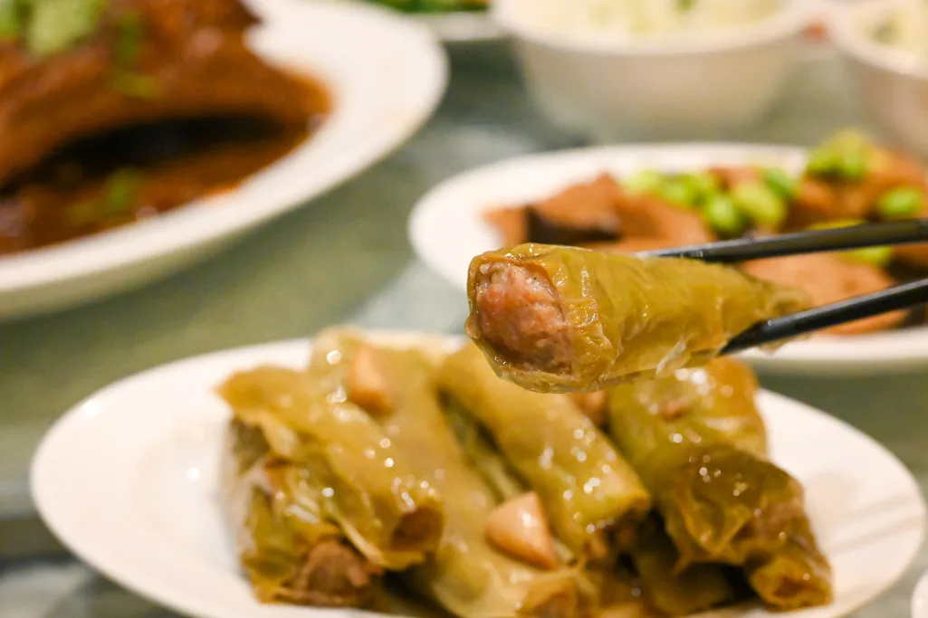蘭姥姥小吃,松江南京站美食,台北合菜 @鯊魚大口咬