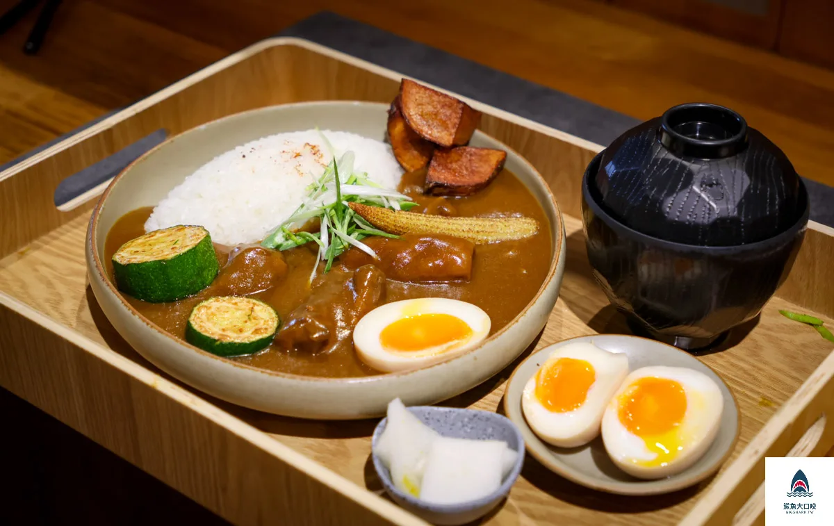 埔里美食,初煦咖哩 @鯊魚大口咬