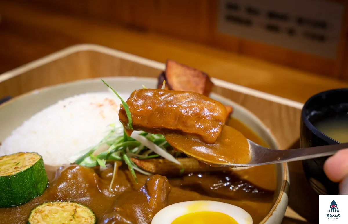 埔里美食,初煦咖哩 @鯊魚大口咬