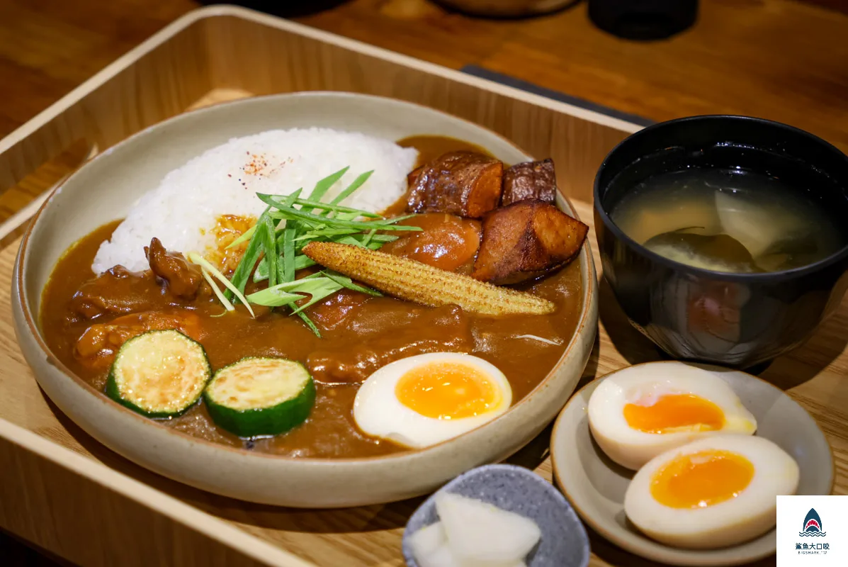 埔里美食,初煦咖哩 @鯊魚大口咬