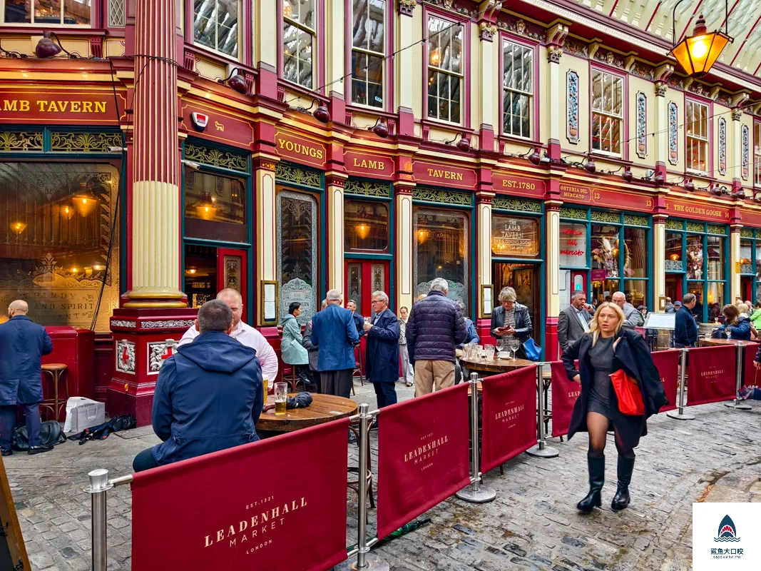 利德賀市場,Leadenhall Market,英國哈利波特場景 @鯊魚大口咬