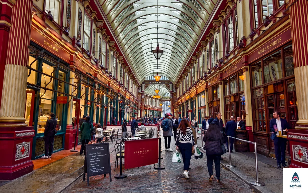 利德賀市場,Leadenhall Market,英國哈利波特場景 @鯊魚大口咬 利德賀市場,Leadenhall Market,英國哈利波特場景 @鯊魚大口咬