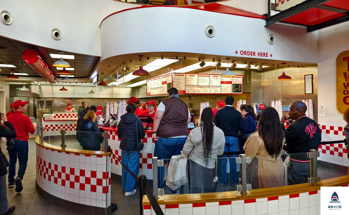 Five Guys,Five Guys美式漢堡店菜單,Five Guys菜單,Five Guys美式漢堡店 @鯊魚大口咬