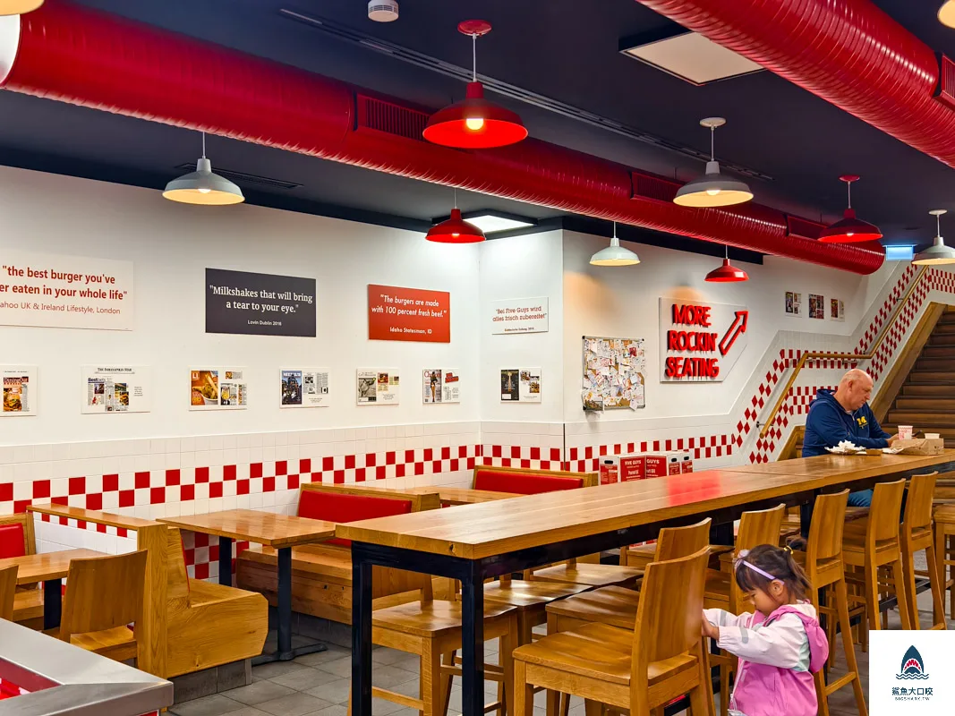 Five Guys,Five Guys美式漢堡店菜單,Five Guys菜單,Five Guys美式漢堡店 @鯊魚大口咬
