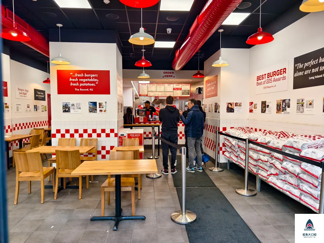 Five Guys,Five Guys美式漢堡店菜單,Five Guys菜單,Five Guys美式漢堡店 @鯊魚大口咬