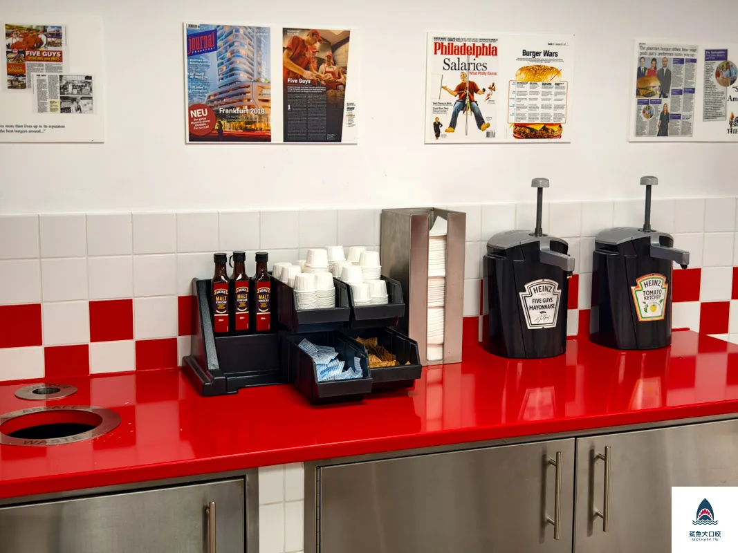 Five Guys,Five Guys美式漢堡店菜單,Five Guys菜單,Five Guys美式漢堡店 @鯊魚大口咬
