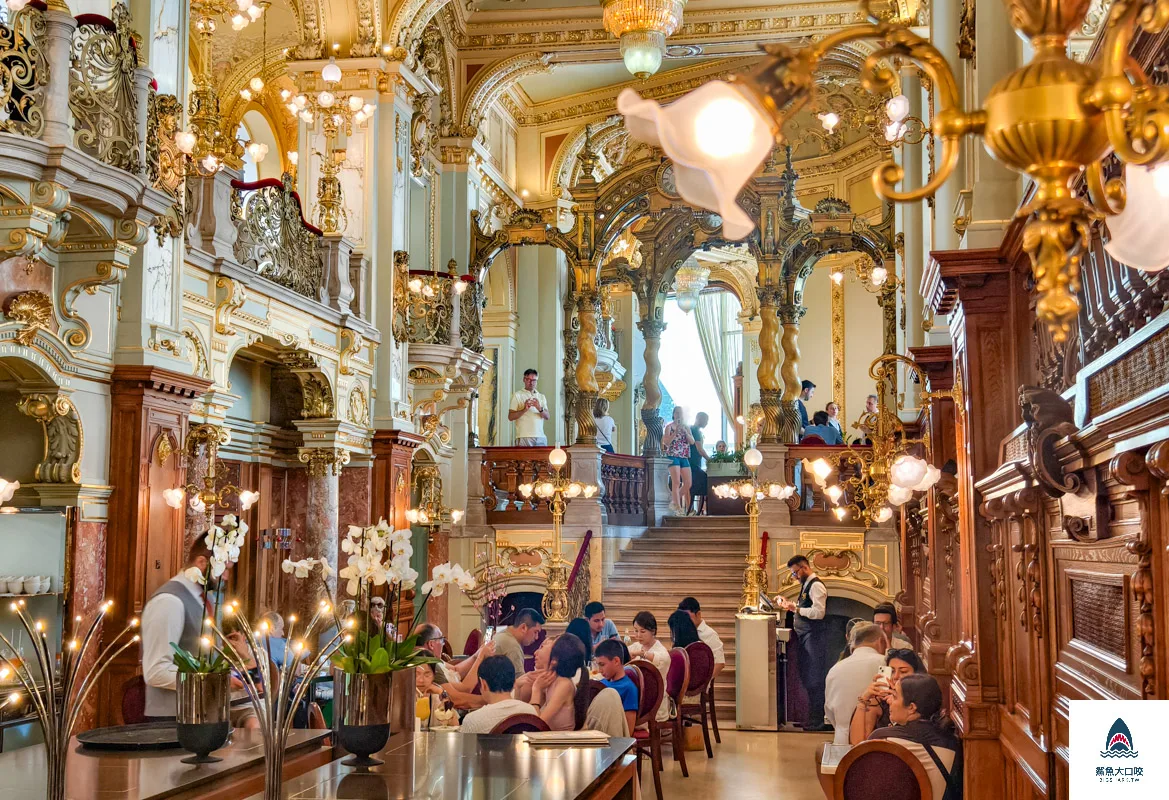 紐約宮殿咖啡,紐約咖啡館,紐約咖啡,New York Café Budapest @鯊魚大口咬